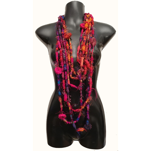 Silk Twirling Beads: